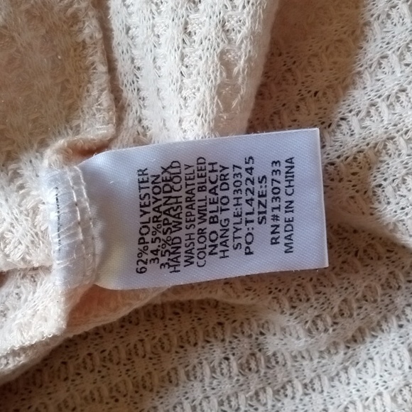 Umgee embroidered waffle weave tunic top - Picture 4 of 7